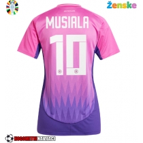 Ženske Nogometnih dresov Nemčija Jamal Musiala #10 Gostujoči EP 2024 Kratki rokavi